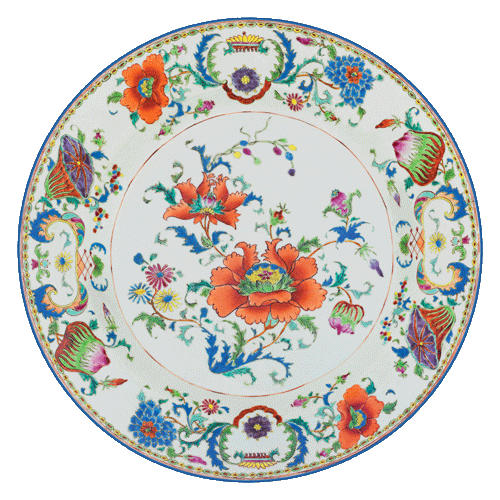 Chinese Ceramic Die Cut Placemats