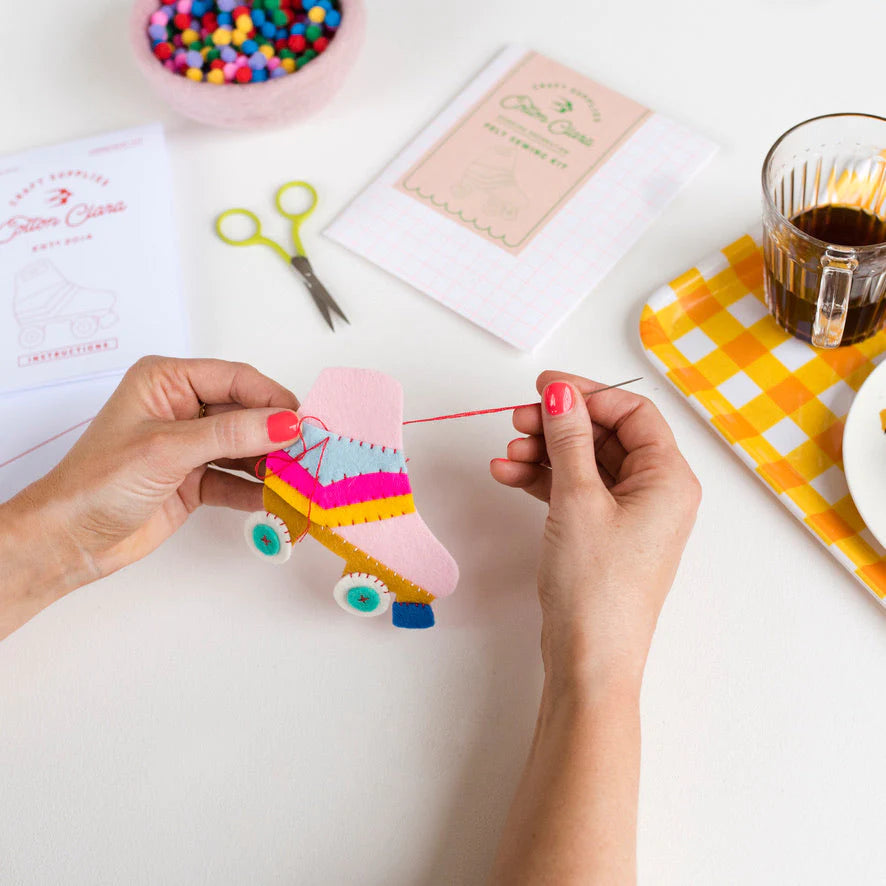 Roller Skate Felt Sewing Kit