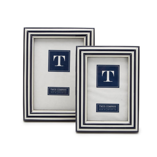 Nautical Stripe Photo Frame