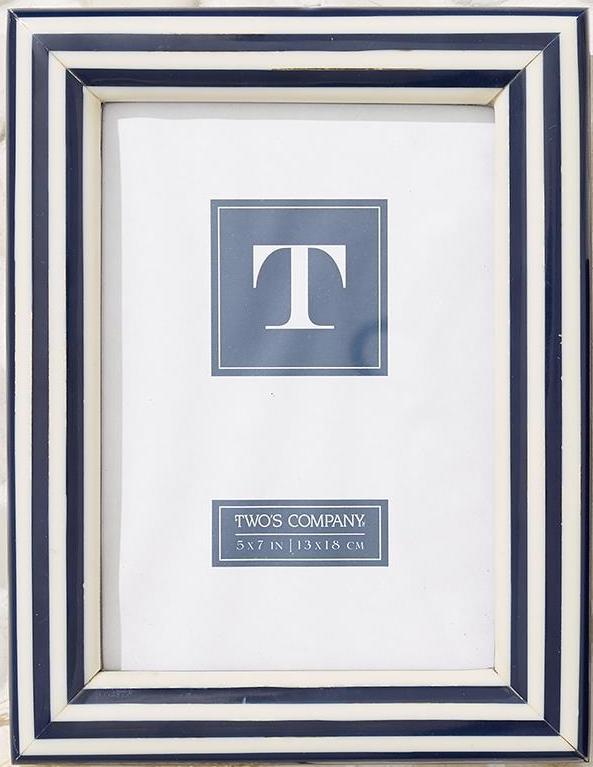 Nautical Stripe Photo Frame