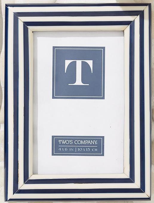 Nautical Stripe Photo Frame