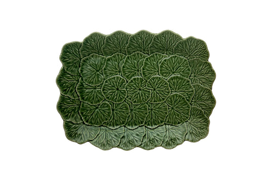 Geranium Relief Platter