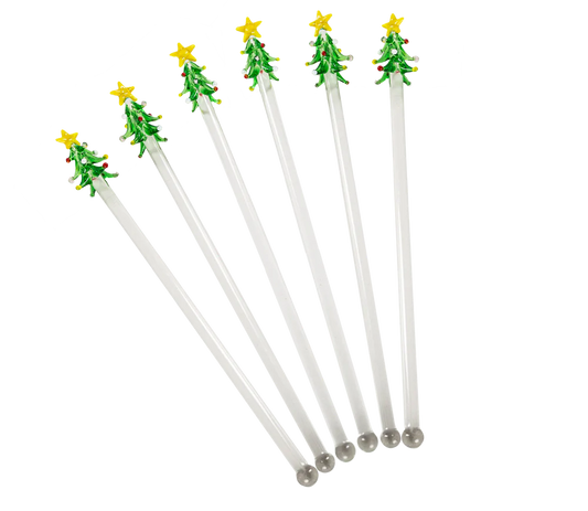 Christmas Tree Swizzle Sticks