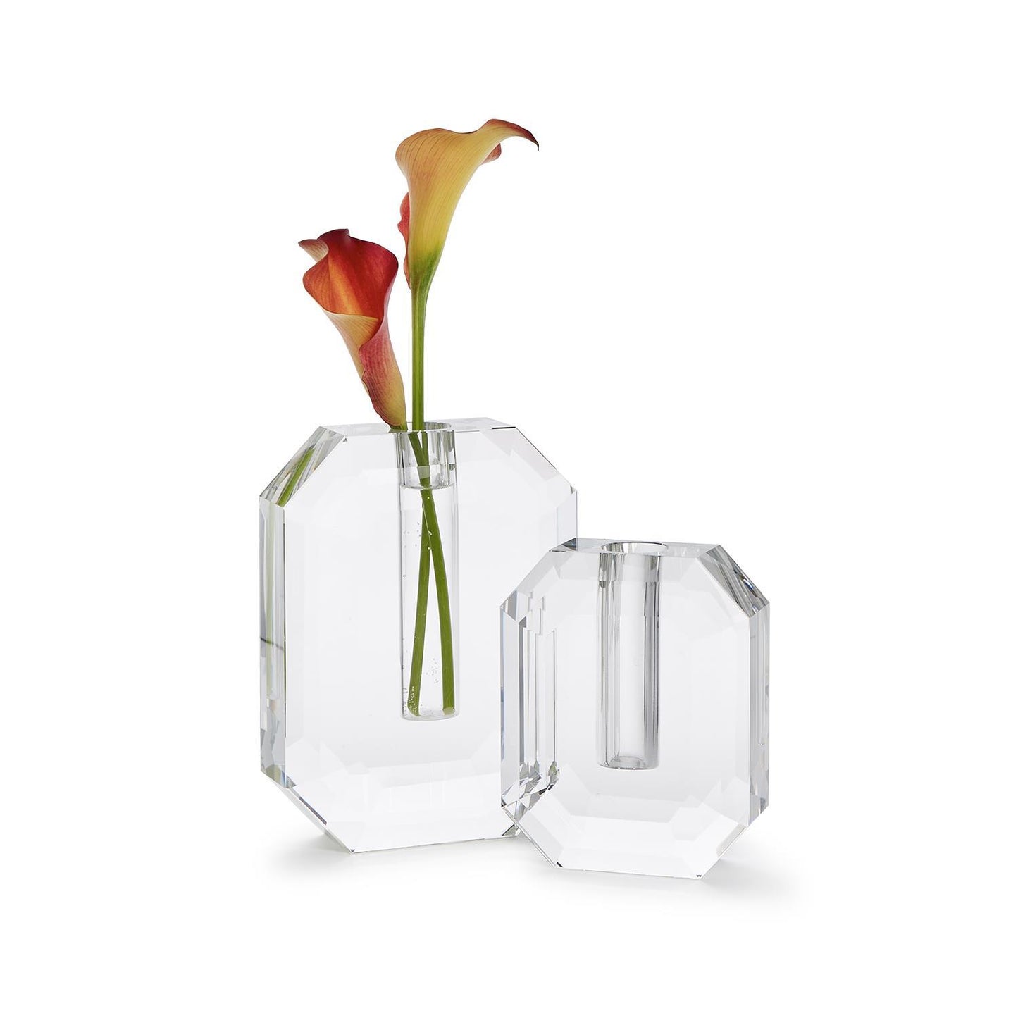 Hex Crystal Vases