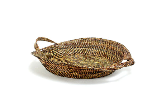 Oval Fruit Tray with Handles