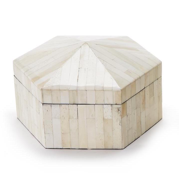 Pyramid Hexagonal Bone Box