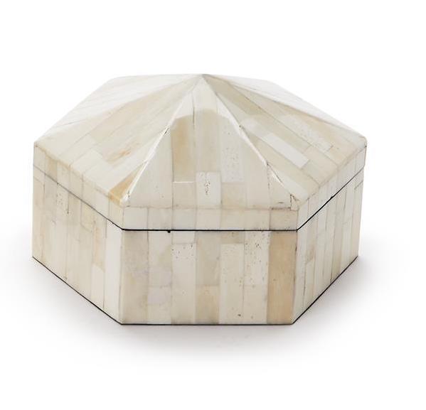 Pyramid Hexagonal Bone Box