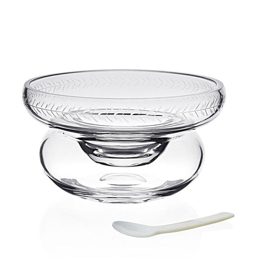 William Yeoward Crystal - Ada Caviar/Seafood Server with Spoon