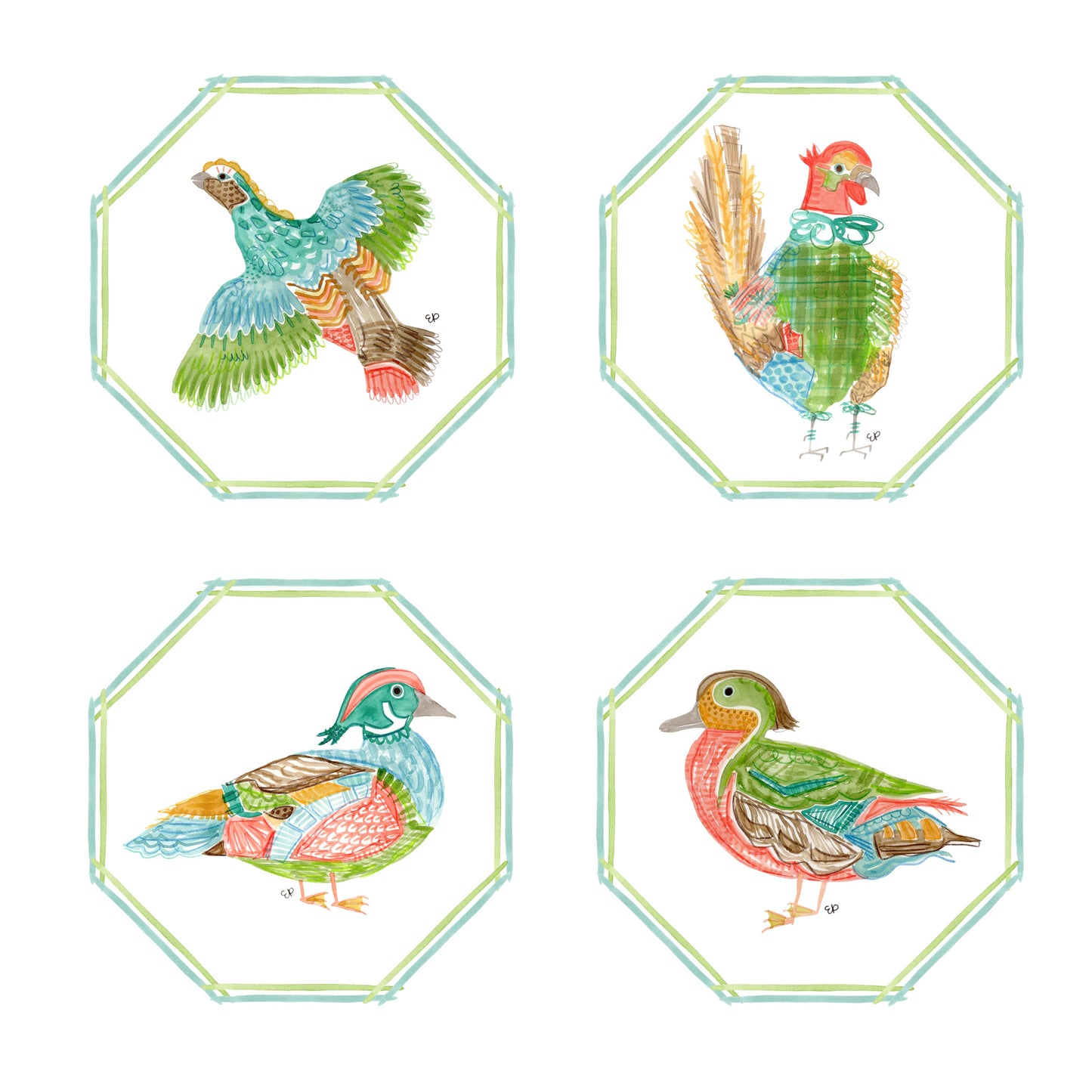 Gamebird Coasters