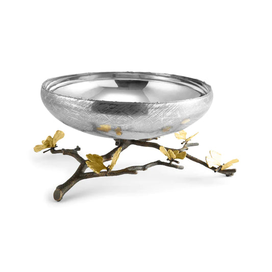 Michael Aram Butterfly Ginkgo Footed Bowl