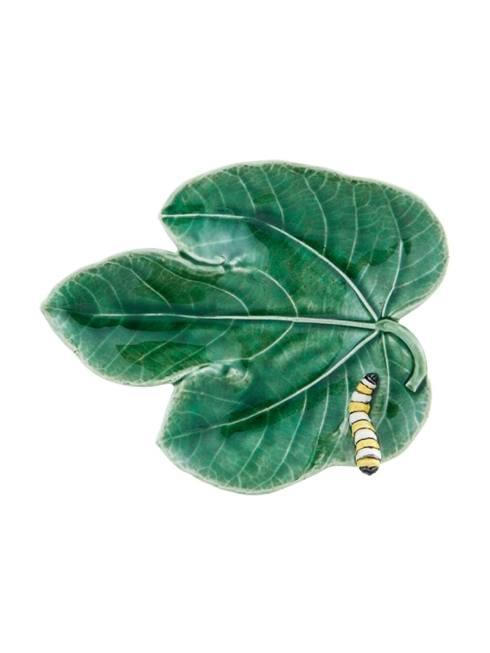 Fig Leaf with Caterpillar