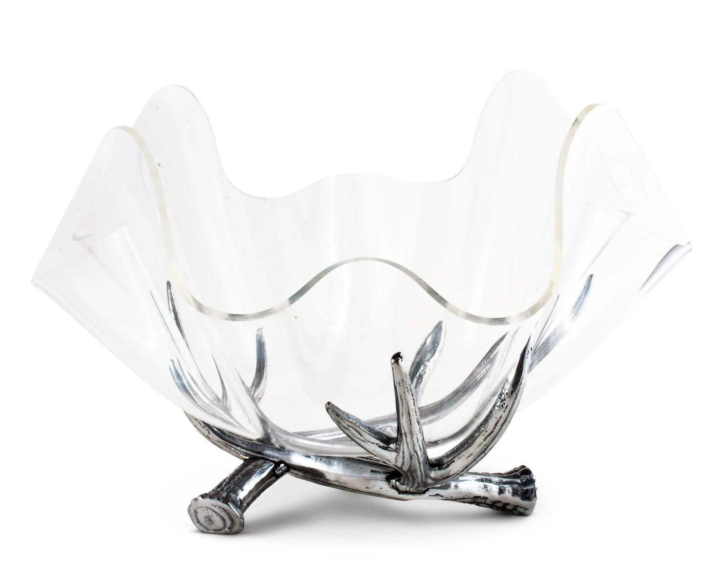 Antler Stand Acrylic Bowl 14