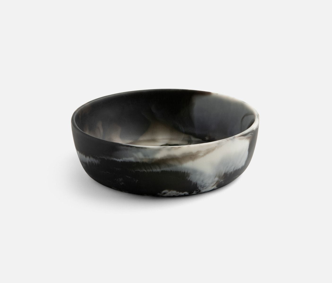 Swirled Resin Serving Bowls