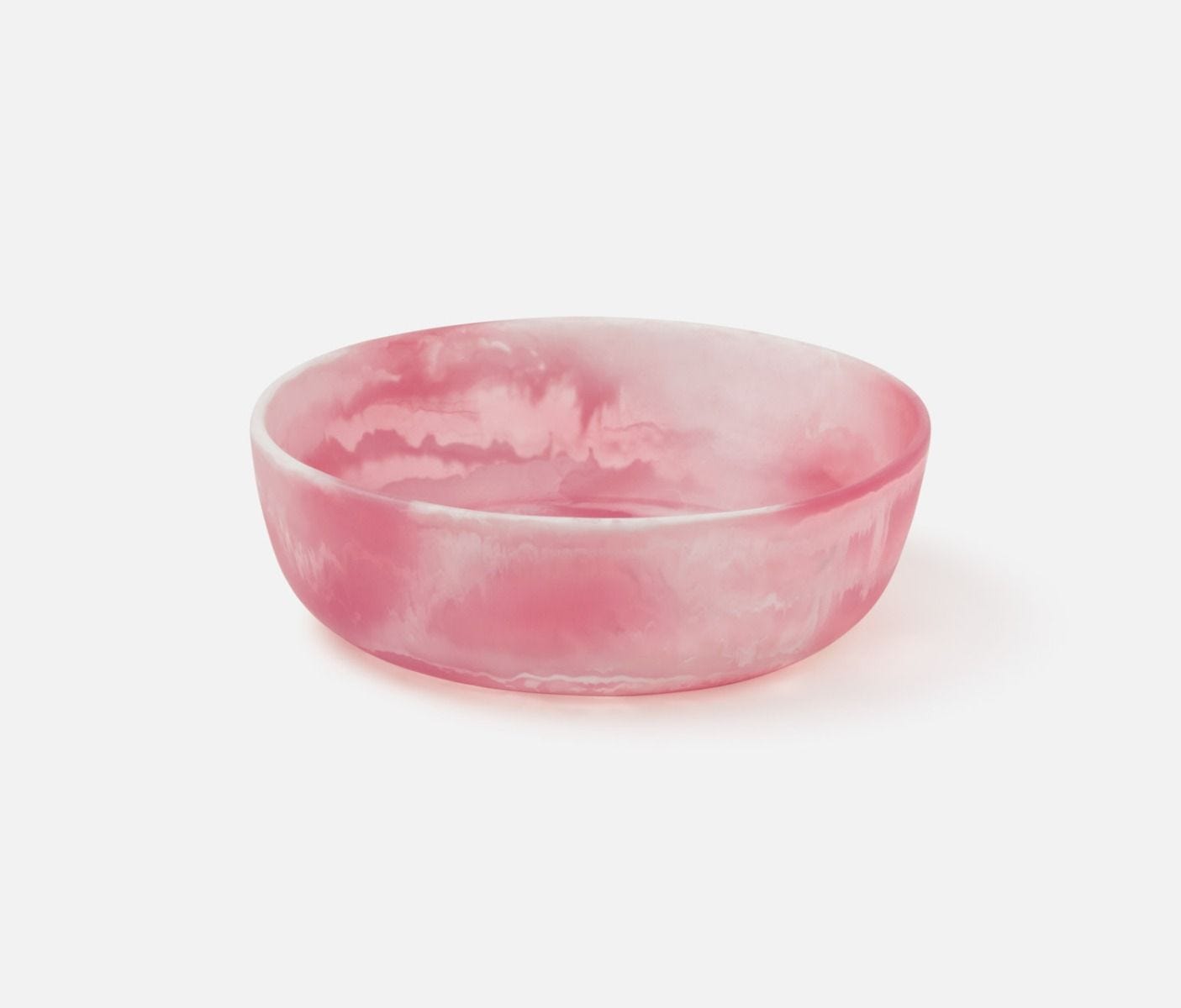 Swirled Resin Serving Bowls