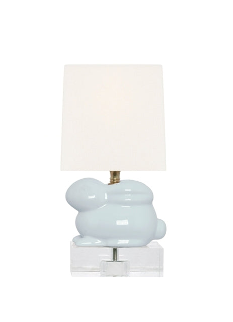 Porcelain Palladian Bunny Lamp