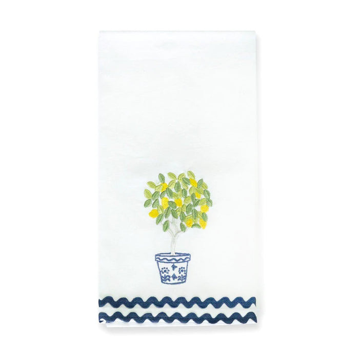 Pom Bells Green Tea Towels