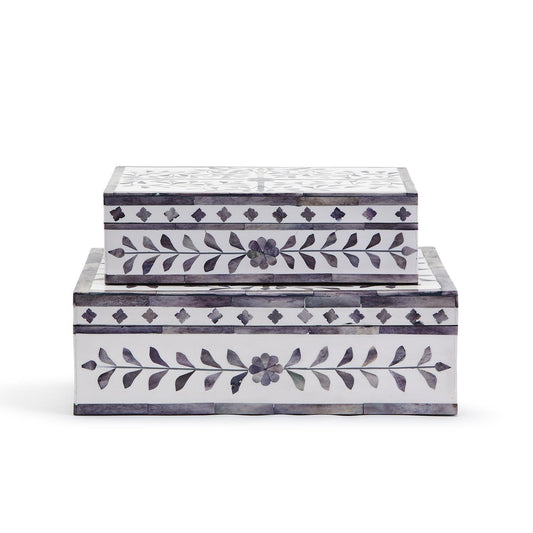 Jaipur Palace Gray/White Cover Box