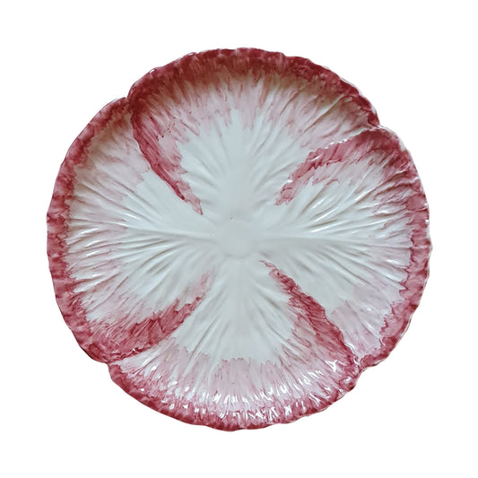 Radicchio Pink Shaded Dinner Plate