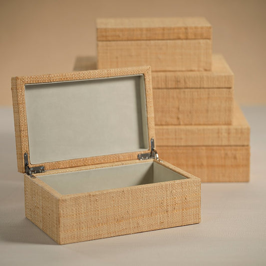 Grasscloth Box