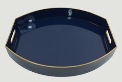 Lacquer Tray Navy – Current Home NY