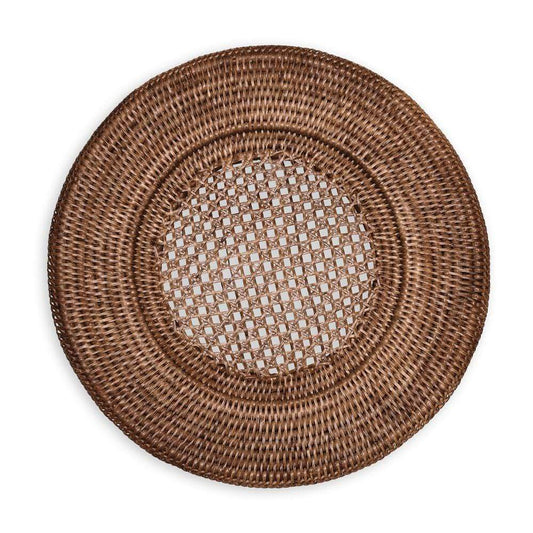 Rattan Round Plate Charger